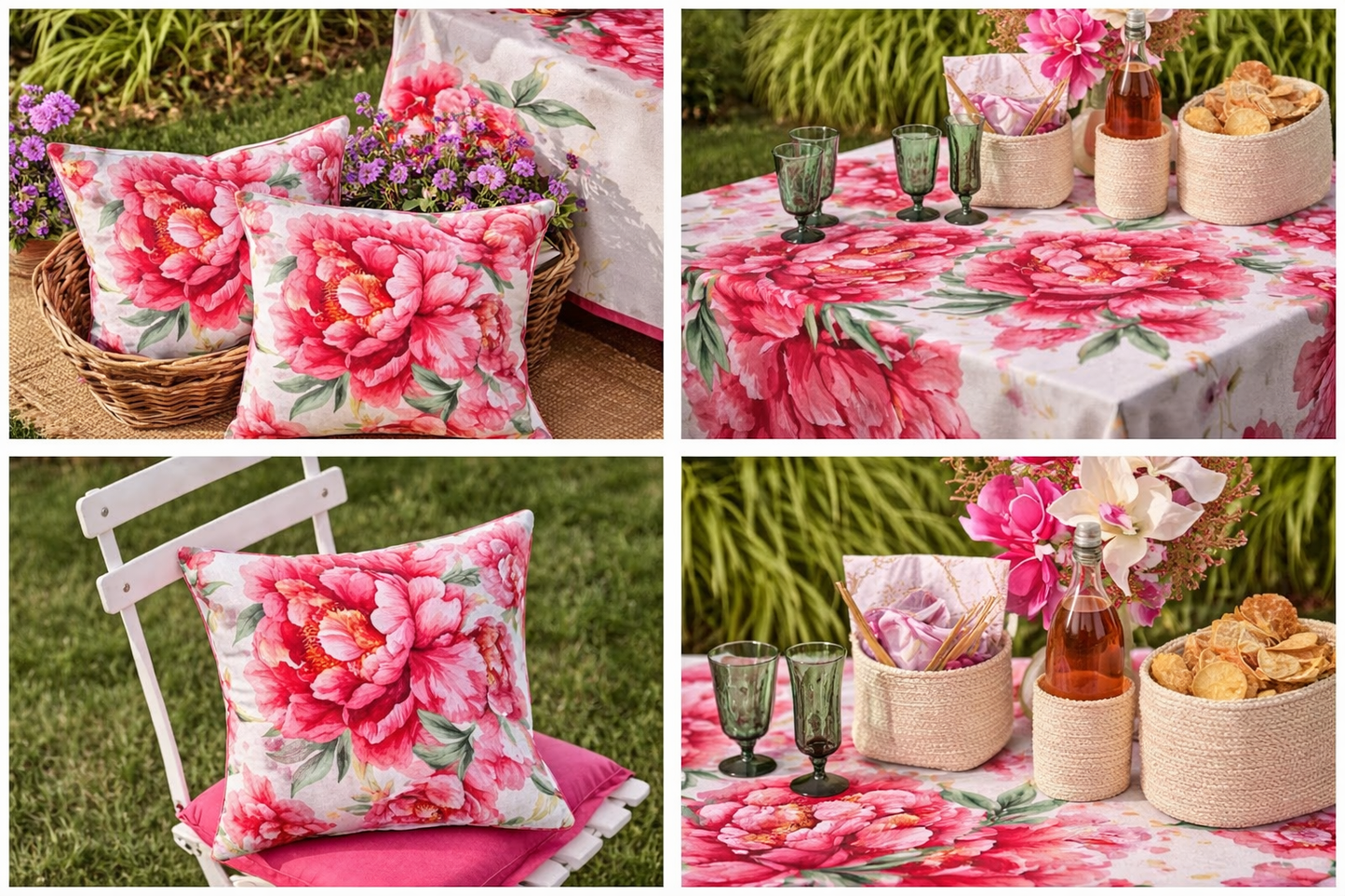 Cuscino in cotone BLOOM