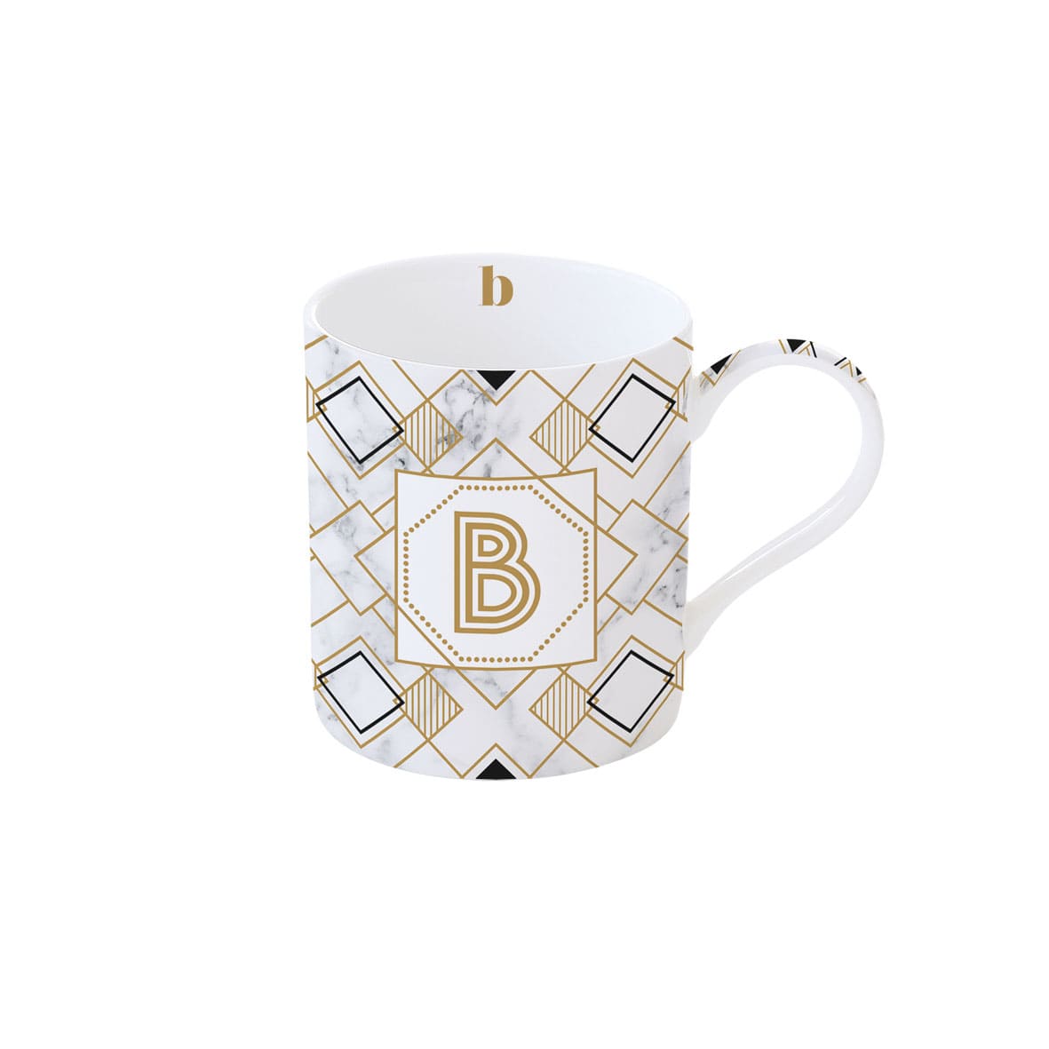 Mug porcellana lettera B