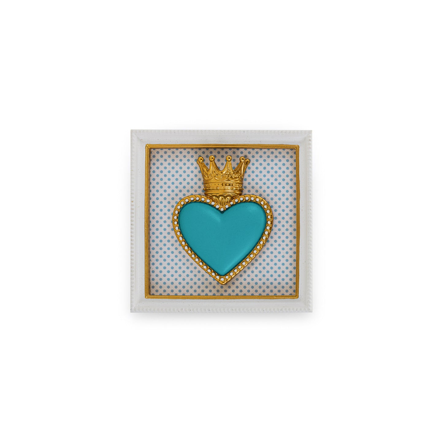 Quadretto ton coeur azzurro