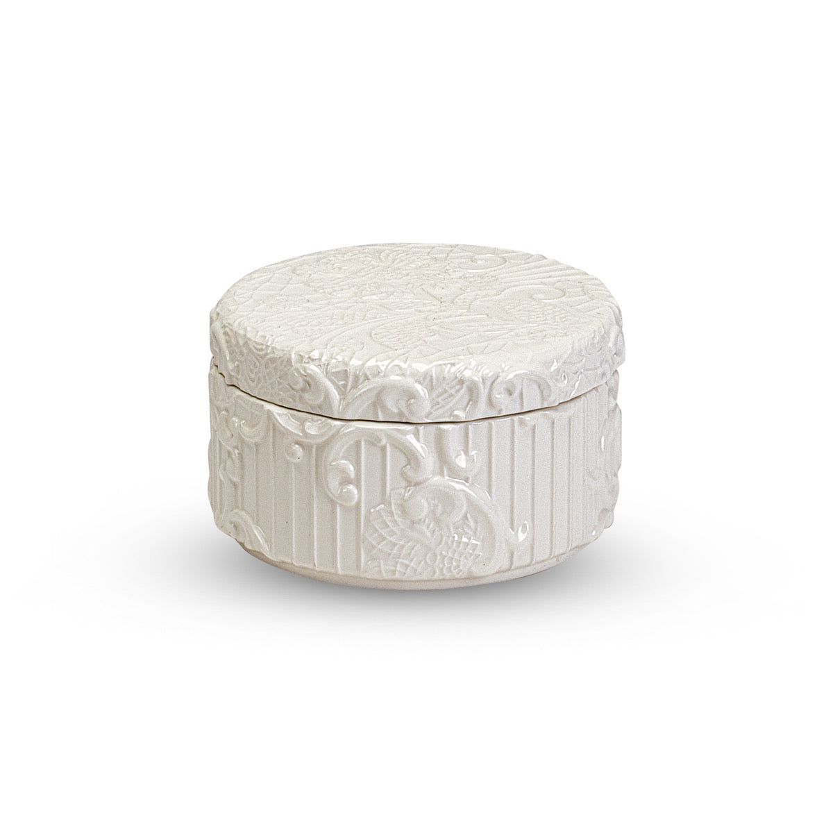 Scatola in ceramica DENTELLE