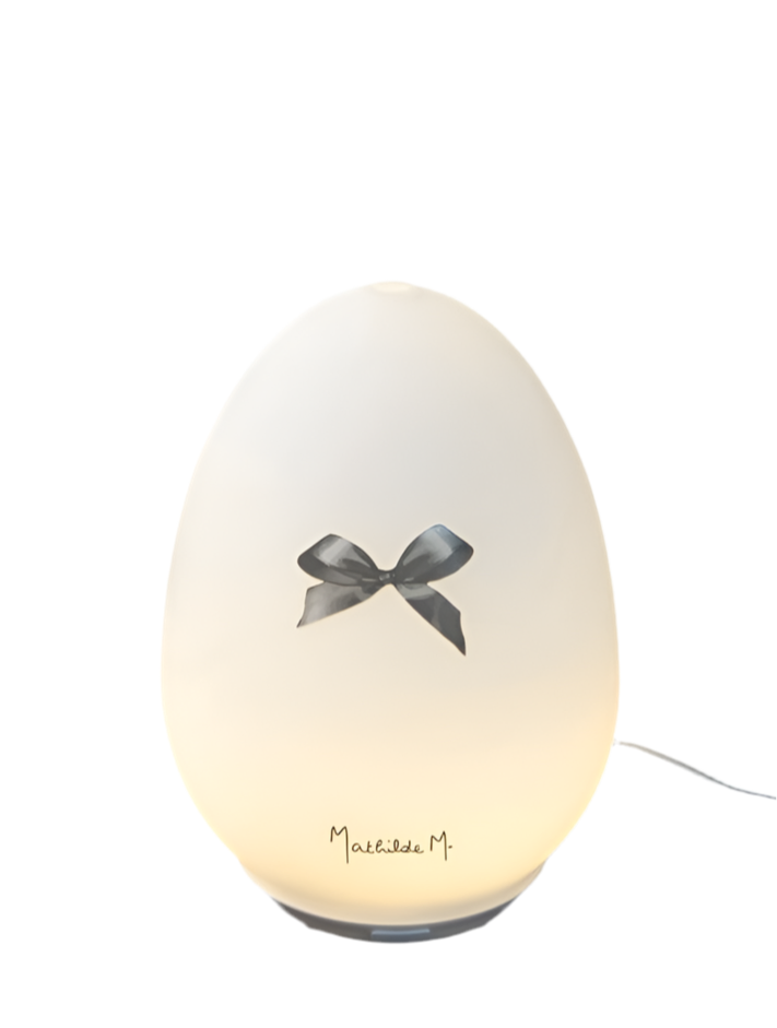 Diffusore elettrico di vapore profumato, bianco, luminoso
