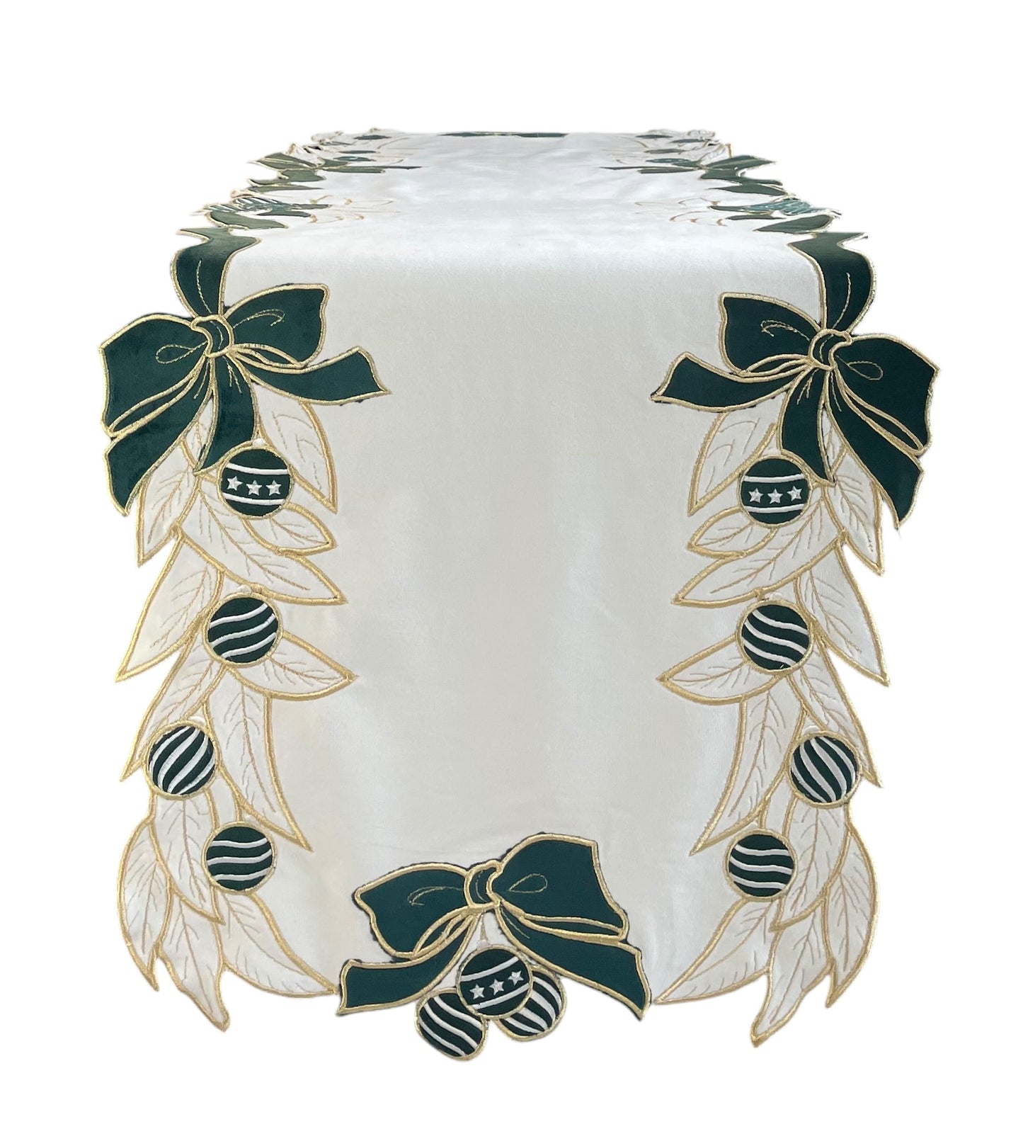 runner in velluto panna Jolie