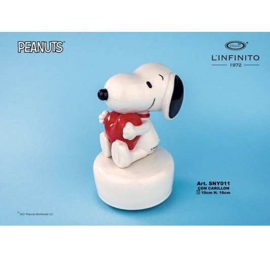 Carillon Snoopy con cuore