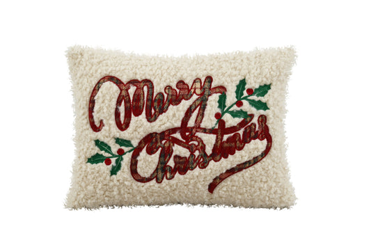 Cuscino Rettangolare Merry Christmas Cottage