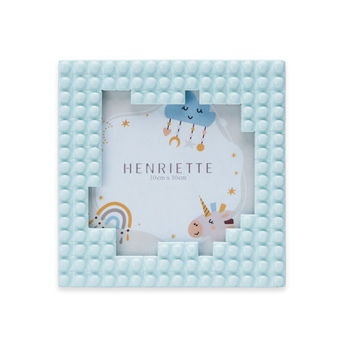 Cornice enfant azzurra