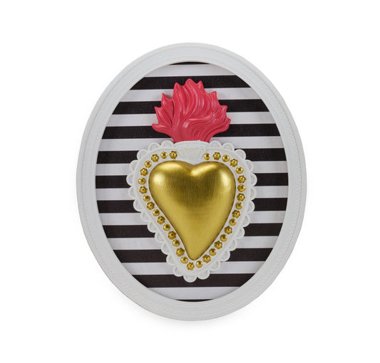 Cornice ovale a righe TON COEUR