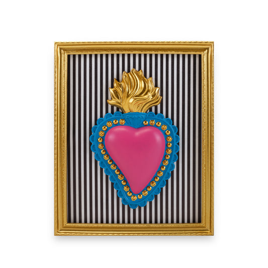 Cornice rettangolare a strisce TON COEUR