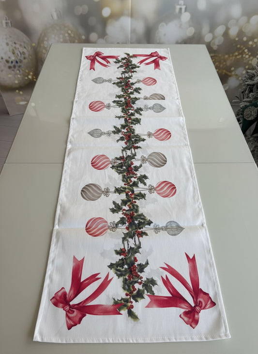 Runner Elodie in cotone stampato