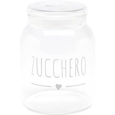 Barattolo ermetico in vetro da zucchero