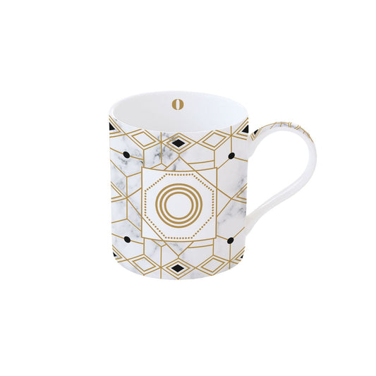 Mug porcellana lettera O
