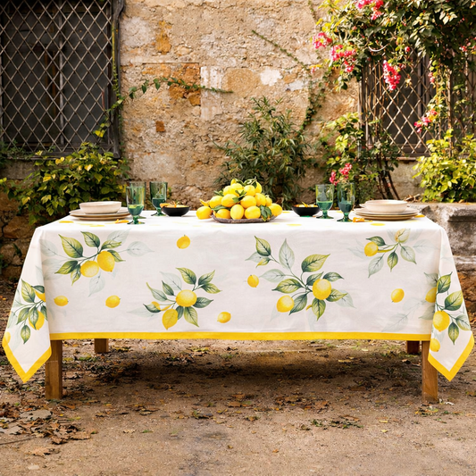 tovaglia in cotone da 12 posti Amalfi