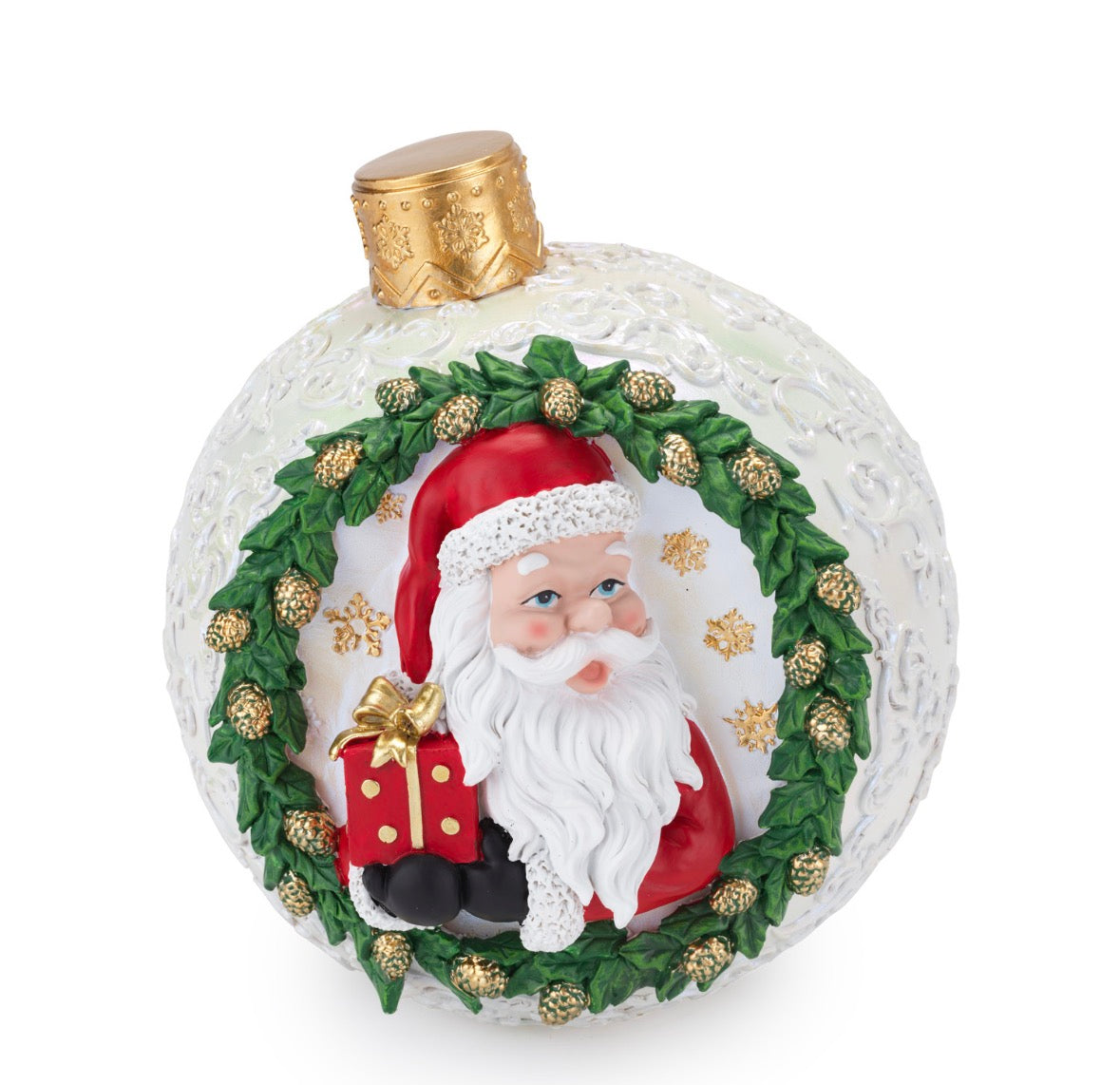 Sfera babbo natale rossa