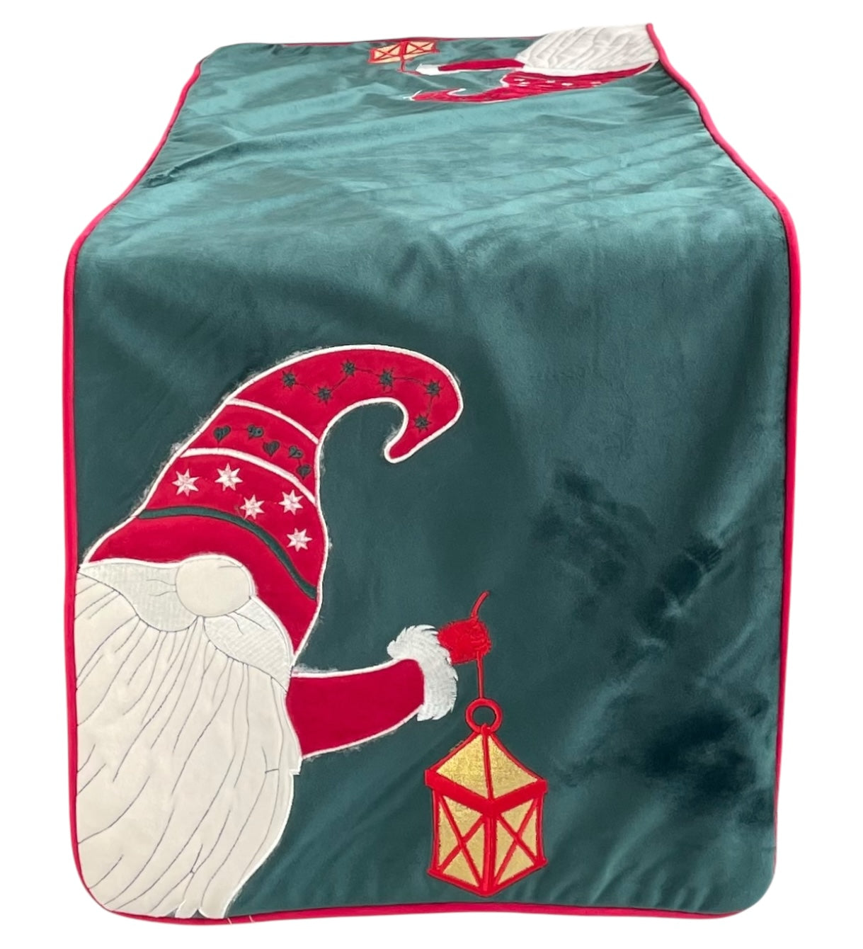 Runner in velluto Petit Noël , verde