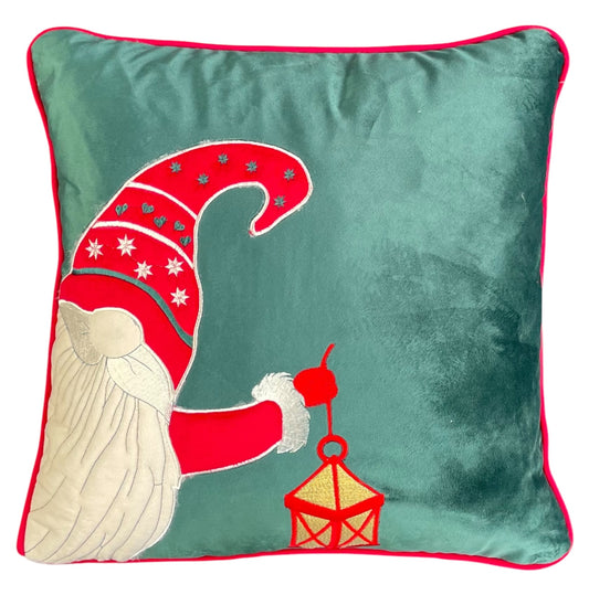 cuscino in velluto Petit Noël , verde
