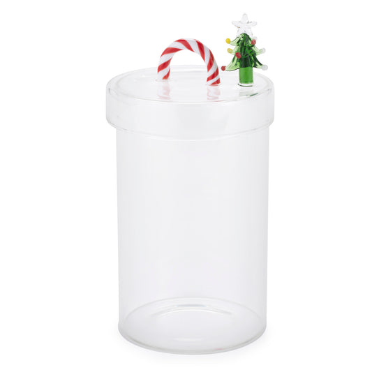 barattolo in vetro albero di Natale