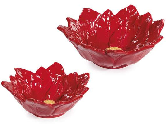 coppa in ceramica Stella di Natale - piccola